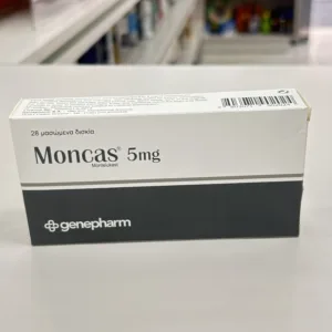 Moncas 5Mg Chewable Tab 28'S