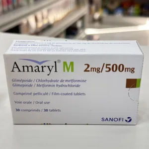 Amaryl M 2Mg/500Mg Tabs 30'