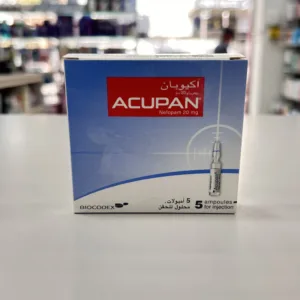 Acupan 20Mg/2Ml Amp (5)