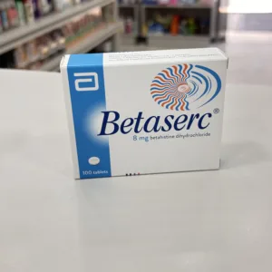 Betaserc 8Mg Tab 100'S