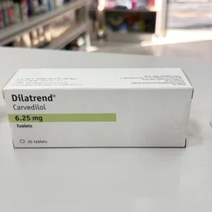 Dilatrend   6.25 Mg Oral Tablet