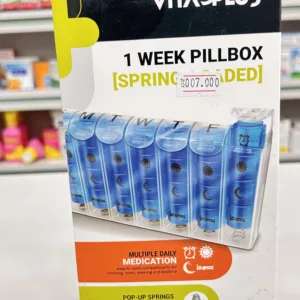 1 Week Pill Box Springloded