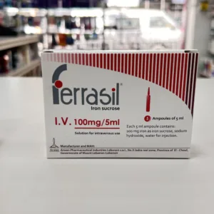 Ferrasil 100Mg/5Ml Amp. 5'S