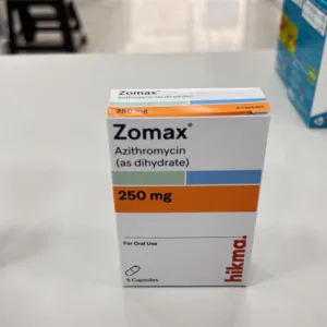 Zomax  250Mg Caps 6'S