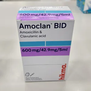 Amoclan Bid 600Mg/5Ml Susp 75Ml