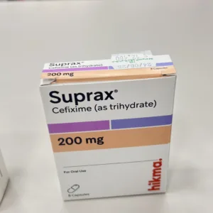 Suprax 200Mg Caps 8'S