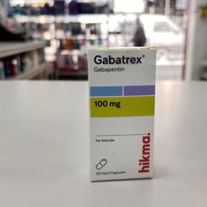 Gabatrex 100 Mg 20 Caps