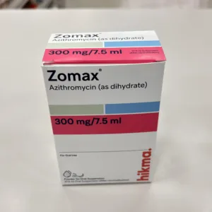 Zomax 300Mg Susp.  7.5/5Ml