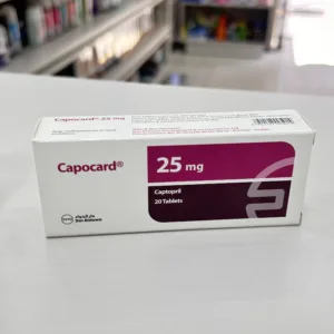 Capocard 25Mg Tab 20'S.
