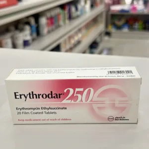 Erythrodar 250Mg Tab 20'S.