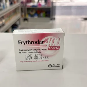 Erythrodar 400Mg Tab 16'S.