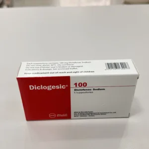 Diclogesic 100Mg Supp.