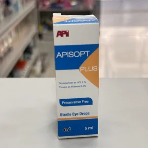 Apisopt Plus Eye Drops 5Ml