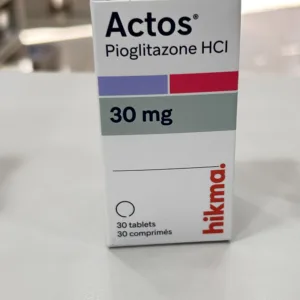 Actos 30Mg Tab 30'S