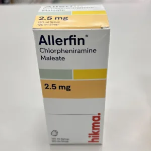 Allerfin Syrup 120Ml.