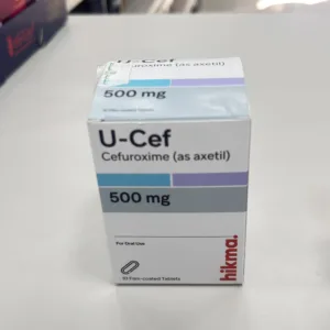 U-Cef 500Mg Tab. 10'S