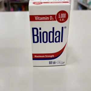 Biodal 5000 I.U. 60 Tabs