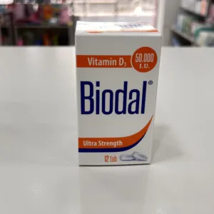 Biodal 50,000 I.U. 12 Tabs