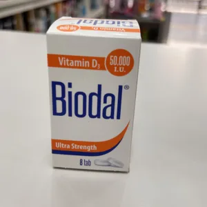 Biodal 50,000 I.U. 8 Tabs