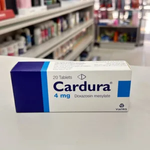Cardura 4Mg Tabs 20'
