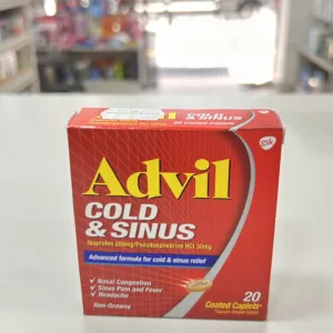 Advil Cold & Sinus Tab. 20'S