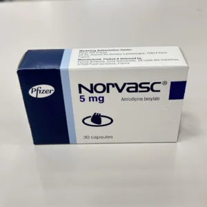 Norvasc 5Mg Caps 30'S