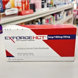 Exforge Hct 5Mg/ 160 Mg /25Mg Tab 28