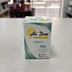 Hi Dee 2000 Mcg Cap 30