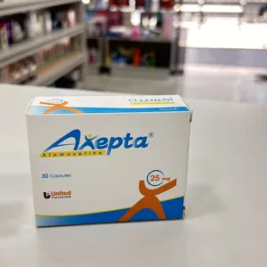 Axepta 25Mg 30Cap