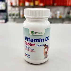 Btpharma Vit.D3 Tab. 1000Iu 90 Tab.