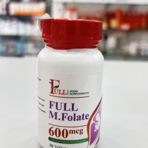 Full M.Folate 600 Mcg 30 Tab.