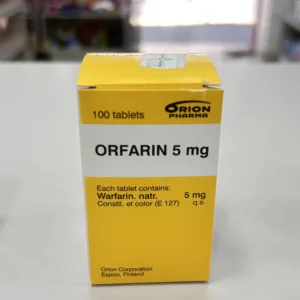 Orfarin 5Mg Tabs 100'S