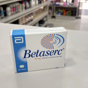 Betaserc 16Mg Tab 60'S