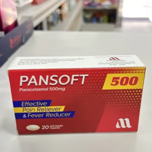 Pansoft 500 Mg 20 Cap.